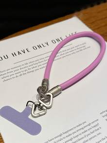 1 szt. wysokiej jakości skórzany pasek na nadgarstek w kolorze srebrnym, krótka smycz do telefonu ze skóry PU, zabezpieczenie przed upadkiem do torebki, brelok do kluczy, uchwyt na telefon do użytku na zewnątrz, kompatybilny z systemem Android i większością smartfonów, prezent dla matki, rodziny, przyjaciół, dzieci, na urodziny, świąteczny łańcuszek do telefonu - Wielokolorowe - Zobacz 9