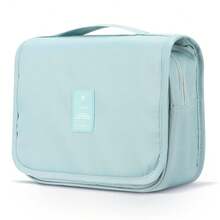 Mossio Hanging Toiletry Bag - Large Cosmetic Makeup Travel Organizer For Men & Women With Sturdy Hook - 01-Xanh da trời - Xem 1