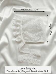 1顶复古刺绣婴儿帽，皇家风格，6-24个月（米色/白色） - 1PC - 查看 12