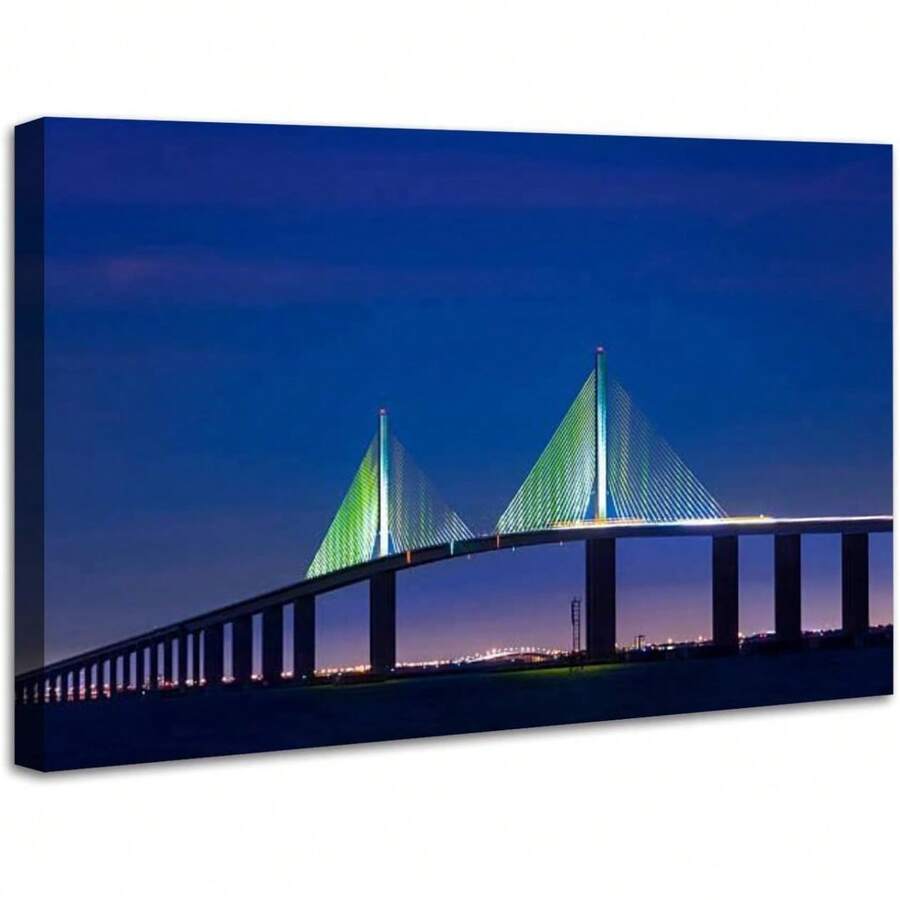 x Artwork Modern Canvas Paintings Tampa Saint Petersburg Skyway Bridge Wall Art Prints Posters Picture Wall Decoration Home Office Living Room Giftcuadros decorativos para sala,poster,con marco,posters,cuadros para la pared ,marcos para cuadros,cuadro,virgen de guadalupe,salascuadros decorativos para sala,poster,con marco,posters,cuadros para la pared ,marcos para cuadros,cuadro,virgen de guadalupe,salascuadros decorativos para sala,poster,con marco,posters,cuadros para la pared ,marcos para cuadros,cuadro,virgen de guadalupe,salas - transparente - Ver 1