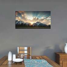 National Park Canvas Wall Art Sunrise Moment Famous American Landscape Artwork Large Motivational Living Room Dinning Room Home Wall Decoration and Ready to Hang xcuadros decorativos para sala,poster,con marco,posters,cuadros para la pared ,marcos para cuadros,cuadro,virgen de guadalupe,salascuadros decorativos para sala,poster,con marco,posters,cuadros para la pared ,marcos para cuadros,cuadro,virgen de guadalupe,salas - transparente - Ver 3