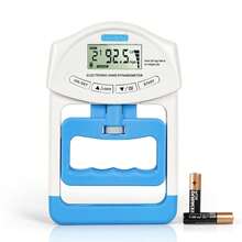 Dinamómetro Digital de Mano, medidor de Fuerza de Agarre, Captura automática, Potencia de Agarre electrónico de Mano, 90 kg - Azul-blanco - Ver 10