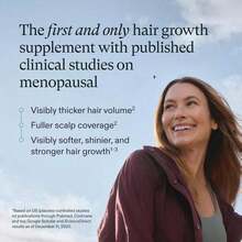 Women's Balance Hair Growth Supplements, Ages 45 And Up, Clinically Proven Visibly Thicker Hair And Scalp Coverage, Dermatologist Recommended - 1 Month Supply Natural Edible Healthcare Dietary Beauty Nail Vitamin Hair Collagen Biotin - 1包 - 查看 4