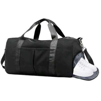 mhjMaleta Deportiva Bolsa Deportiva para Gym Bolsa con Compartimento para Zapatos Bolsas de Viaje para Hombre y Mujer Diseño de Separación Húmedo y Seco Negrosleeping Bags