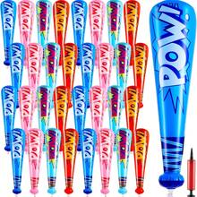 32pcs 42cm Small Inflatable Baseball Bats Party Atmosphere Props Game Cheering Pom Poms Family Game Bat Set - Blue, Pink, Dark Blue, Red - View 12