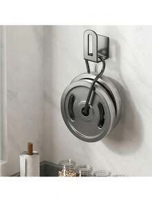 2/4件套免钻孔锅盖架，多功能厨房收纳架，可放置砧板和锅盖，适合浴室和阳台墙面安装，厨房必备品