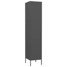 vidaXL Armadio a cassetti Antracite 35x46x180 cm Acciaio - Grigio - Visualizzare 5