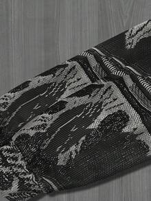 Autumn And Winter New Retro Fashion Guochao Casual Thick Needle Sweater 3D Digital Printing Men's Crew Neck Sweater - Áo Hoodie Q 05 - Xem 6