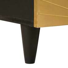 vidaXL Table basse avec tiroir 80 x 54 x 40 cm Bois de mangue massif - Noir - Voir 8