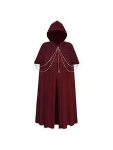 Men Cosplay Clothing - Burgundy - View 3