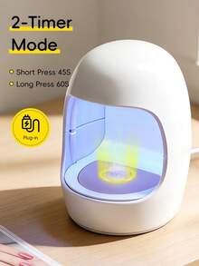 迷你Q型美甲灯，UV/LED美甲烘干机，快速美甲凝胶固化灯，家用美甲DIY