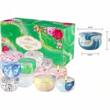 Holiday Celebration Candles - MutiColor - View 3