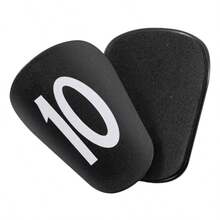 One Pair Of Ultra-Lightweight Football Shin Guards - Comfortable, Suitable For All Sports, Designed For Soccer, Basketball, And Yoga Training - Black - View 8