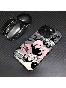 Local Delivery LoveHeartGraffitiPhoneCase161514131211ProMaxXXRXSMAX87PlusDrop-ProofMatteBackCoverWithcharm,CutePhoneCaseForLipstickHolder,GlossyPhoneCase,ShockproofCover,PortableShell,CuteDecorativeProtectiveCover,FashionableDesignDurableModelSuitableForUsersOrGiftRecipients - Negro - Ver 7