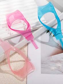 3/5/10pcs Makeup Tools Eyelash Auxiliary Device 3-In-1 Eyelash Card Eyelash Blocker Eyeliner Auxiliary Tool, Eyeliner Blocker, Beginner-Friendly Eyeliner Auxiliary Tool