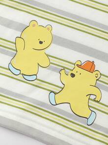 Balabala Kids' Long Sleeve T-Shirt, Cotton Cute Spring/Fall Top 2026 - Gray Green Tone - View 7