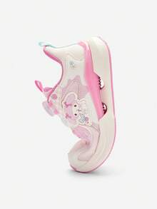 Balabala 女童运动鞋，轻便款，2026春秋款 - 白紅色 - 查看 6