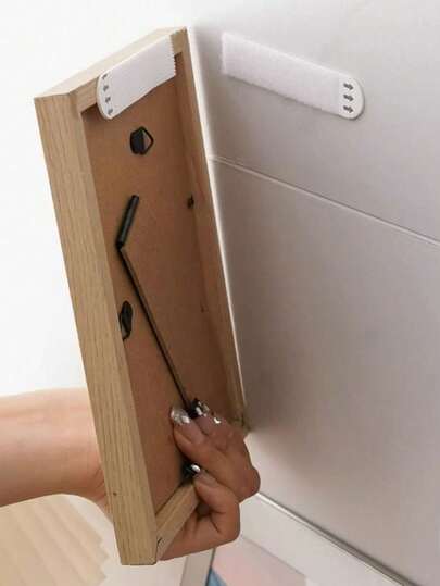 4/12/24pcs Damage-Free Frame Fixing Adhesive Tape, Double-Sided Magic Sticker For Easy Installation And Removal, Suitable For Remote Controls, Photo Frames, Sockets, Etc. Used To Fix Frames And Hang Paintings Without Any Residue