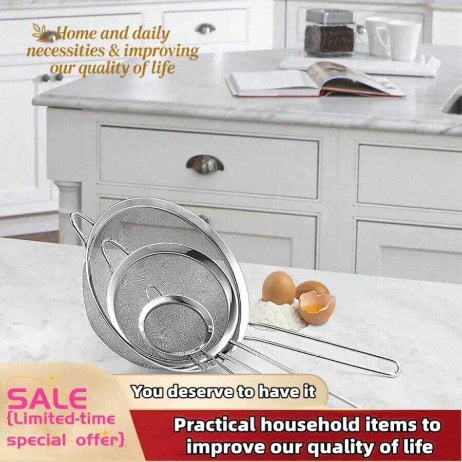 Colanders & Strainers - White - View 1