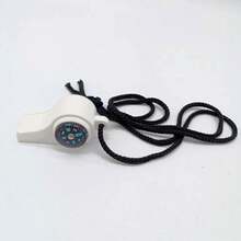 Outdoor Plastic Whistle With Compass Thermometer Multifunctional Rubber Basketball Zero - Multicolor - View 13