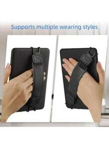 Leather Tablet Hand Strap, Elastic Shockproof E-Reader Stand Holder, Universal For Kindle/IPad/Kobo/Pocketbook - Multicolor - View 6