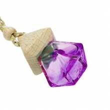 20x Hanging Empty Car Mini Perfume Bottle Diffuser Air Freshner Gadget Ornament UK - Apple - View 8