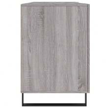 Larryhot Scrivania Grigio Sonoma 140x50x75 cm in Legno Multistrato, Facile da montare, design elegante e pratico per l'organizzazione, la scelta ideale per il lavoro e lo stoccaggio a casa o in ufficio - Grigio - Visualizzare 6