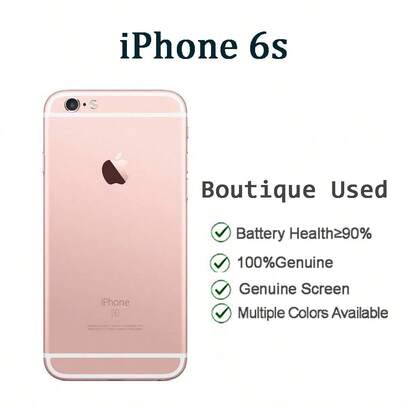 Apple 二手苹果 iPhone 6s，64GB 存储，成色良好，有深空灰、银色、金色、玫瑰金可选。适合户外徒步、紧急通讯、日常拍照以及作为备用智能手机。