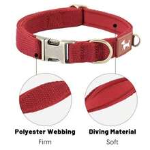 Coleira e guia para pescoço de cães, adequada para cães de pequeno, médio e grande porte, ideal para uso externo, evita que seu amado animal de estimação se perca. - Camelo - Ver 7