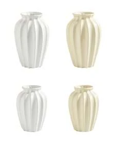 1pc Handmade Nordic-Style Ceramic Vase Embodies Modern Nordic And Bohemian Aesthetics, Showcasing Minimalist Beauty And Bringing A Luxurious Atmosphere To Home Decor. It's An Excellent Decorative Piece, Perfect For Placement In Living Rooms, Bedrooms, Bathrooms, And Other Spaces. It Can Also Be Used To Grow Hydroponic Plants Or Display Dried/Fresh Flowers, Making It An Ideal Gift For Festivals, Weddings, And Other Celebrations. - Multicolor - View 5