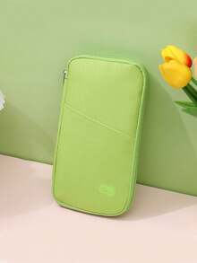 男女通用防水护照夹多功能卡包旅行配件，适合飞机旅行、暑假、返校季、旅行包、行李袋、旅行袋、过夜包，大容量耐用旅行收纳包，邮轮旅行必备，度假必备，男女旅行必备，假日必备，旅行必备 - 彩色 - 查看 6