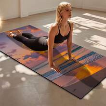 1pc Non-Slip Durable Squat Mat/Yoga Mat, Suitable For Home And Gym - Multicolor - View 6