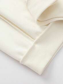 Balabala Kids' Sweatshirt, Unisex Long Sleeve Spring Top 2026 - Milky White - View 8