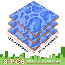 Bộ đế khối nam châm (3 cái) kết hợp nhiều chủ đề: Cỏ + Sông + Dung nham, khối xây dựng cảnh vật cho trẻ em, khối mở rộng làm phong phú thêm bố cục đồ chơi nam châm. - Nhiều màu - Xem 12