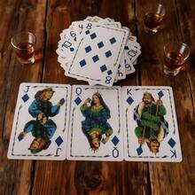 5 Crown King Card Game, American Style Tabletop Casual Party Game - Multicolor - View 5