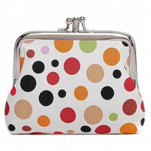 Cute Floral Buckle Coin Purses Vintage Pouch Kiss-Lock Change Purse Wallets… - 07 - View 2
