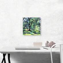Impresión de arte en lienzo de bosque, pintura estirada, póster, decoración de pared giclée de Paul Cézanne -  x . Deep)cuadros decorativos para sala,poster,con marco,posters,cuadros para la pared ,marcos para cuadros,cuadro,virgen de guadalupe,salascuadros decorativos para sala,poster,con marco,posters,cuadros para la pared ,marcos para cuadros,cuadro,virgen de guadalupe,salas - transparente - Ver 6