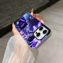Entrega Local Funda de Teléfono Móvil Dos en Uno de Anime de Alta Calidad para iPhone 17 16 15 14 13 12 11 XS X 7 Pro Plus Pro Max Funda Protectora para la Serie Apple, Accesorio Móvil, Diseño de Anime, Funda Estilosa, Funda Duradera, Impresión UV, Fans de Anime, Entusiastas de la Tecnología - Blanco - Ver 8