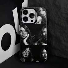 Funda de Teléfono T-Tini S-Stoessel Singer para 17,16,15,14,13,12,11,Pro,Max,Plus, IMD Negro Mate - Z6 - Ver 7