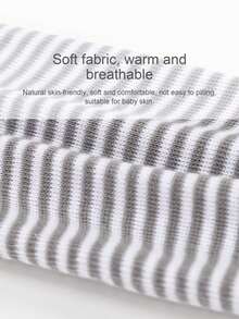 4Pcs Newborn Hospital Hat,Winter Warm Infant Knit Hat Baby Girl Baby Boy Hat Caps Soft Cute Nursery Beanie Hat Stretch - 4pcs Tire Caps - View 6