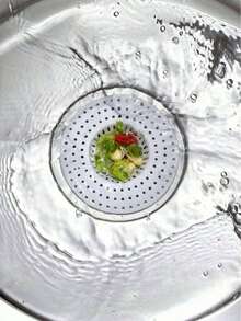 1个一次性淋浴地漏毛发收集器，地漏毛发收集器，地漏过滤贴纸，浴室浴缸毛发收集器，浴室配件 - 彩色 - 查看 3