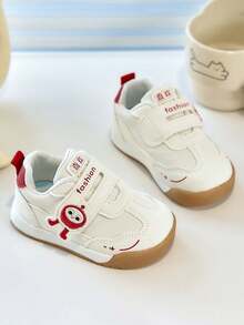 2026 Spring & Autumn New Toddler Soft Bottom Anti-Slip Breathable Boys & Girls Walking Shoes - Red - View 2