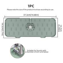 Silicone Sink Mat Designed For Sinks, With Surface Drainage Grooves And Dual Drainage Holes To Quickly Guide Water Flow And Prevent Pooling. Effectively Protects Countertops And Prevents Water Stains. Available In Fresh Multiple Colors, Foldable And Easy To Store, A Practical Helper To Enhance Kitchen Efficiency And Aesthetics.