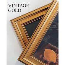 VIYYIEA Vintage Gold Framed Wall Art For Living Room, Ghosts Canvas Prints Home Decor, Halloween Painting Picture, Bedroom Wall Decor Gifts For Friends Or Family -[Ghosts In The Jar]-(16L X 12W) - [GhostsintheJar] - 查看 4
