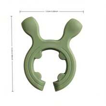 Deer Ear Shaped Trivet - Heat Resistant Silicone Kitchen Utensil Holder With Non-Slip Handle, Easy To Clean, Suitable For Various Pots And Pans - Multicolor - View 5