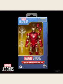 Hasbro 漫威传奇系列 - 钢铁侠MK3 9.8英寸可动人偶 | 官方授权，酷炫收藏玩具套装，关节可动，ABS塑料材质，节日礼物，新年快乐，适合4岁及以上儿童 - 彩色 - 查看 2