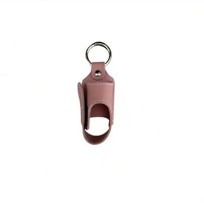 1 Portable Mini PU Leather Case For A Spray Inhaler, With A Casual Leather Style To Protect The Cough Bottle Holder. It Is Portable And Durable. Available In Black, Blue, Pink And Gray, It Is Suitable For Going Out And Comes With An Inhaler
