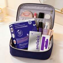 7对/14片紫色牙齿美白贴，深层清洁，口腔护理，牙齿美白贴，清新口气，适合旅行和居家使用，紫色牙齿美白贴，PAP，紫色干粘性牙齿美白贴 - 紫色牙貼-7對 - 查看 11