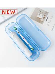 Caja de almacenamiento portátil para cepillo de dientes eléctrico de viaje, caja de almacenamiento portátil para pasta de dientes, caja de almacenamiento simple, caja portátil para pasta de dientes, almacenamiento de cabezales de cepillo de dientes, adecuada para uso diario, viajes, campamentos, hogar, negocios, vuelta al colegio y otras ocasiones - Multicolor - Ver 5