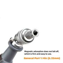 Juego de destornillador de trinquete 10 en 1, incluye puntas estrella, hexagonales, herramienta de reparación de ángulo múltiple - A - Ver 6